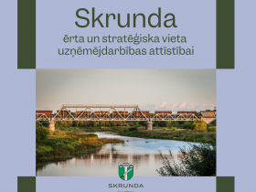 Skrunda – ērta un stratēģiska vieta uzņēmējdarbības attīstībai